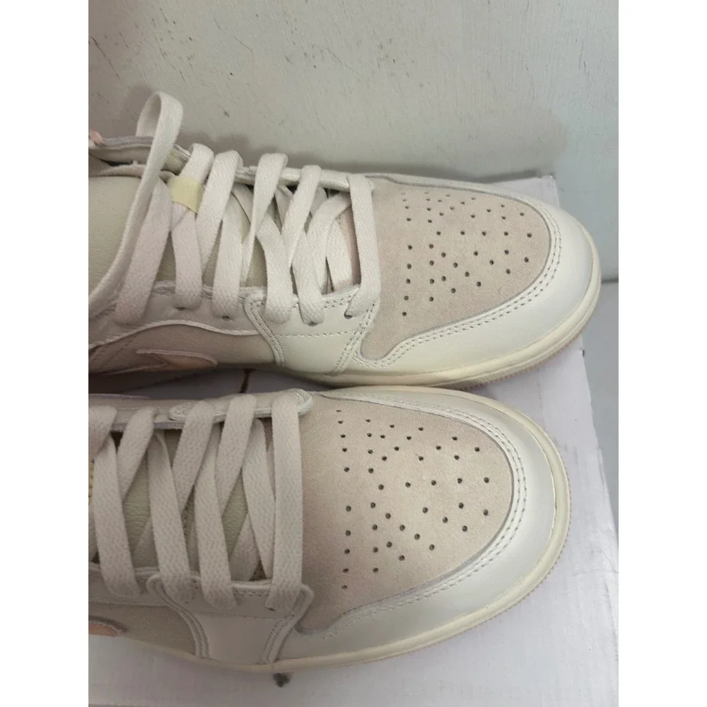 Jordan Air Jordan 1 Mid SE 9.5 Coconut Milk Legend Pink Suede Womens